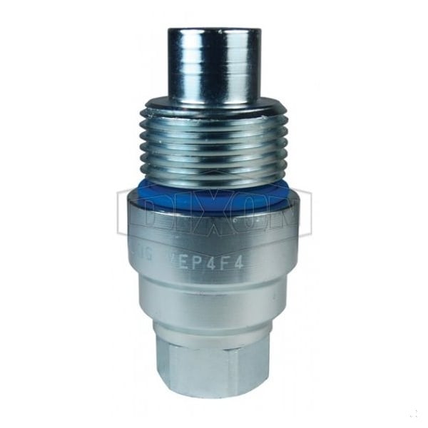 DQC VEP Female Plug, 1-11 Nominal, Female BSPP, Steel, Domestic
